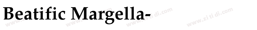 Beatific Margella字体转换
